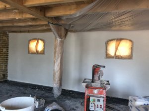 Stucwerk droogtijd
